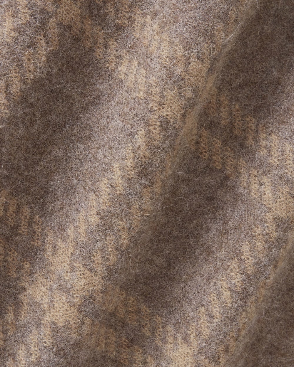 The Alpaca Patterned Scarf | Cocoa / Tiger's Eye - Image 5