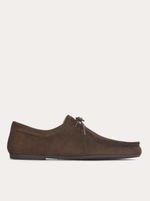 Day Leather Lace-Up Shoe | Deep Brown