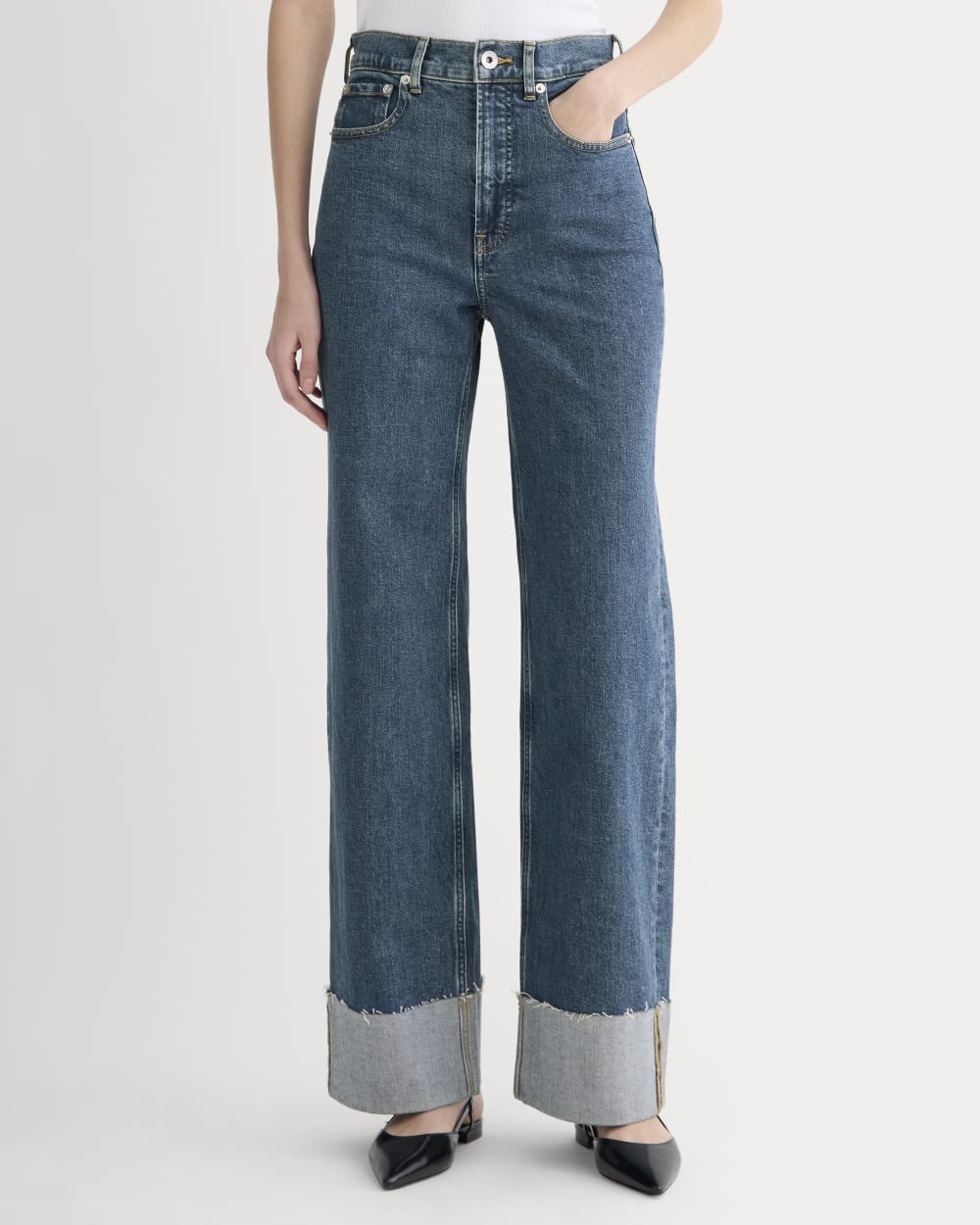 The Way-High® Sailor Jean 2.0 | Mid Indigo | 29.5 Inseam - Image 3