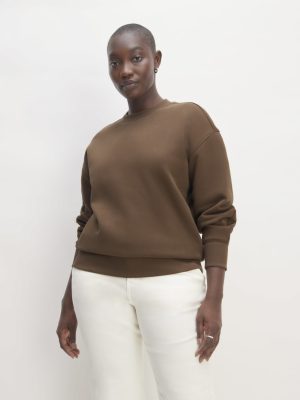 The ReTrack Oversized Crew | Cocoa