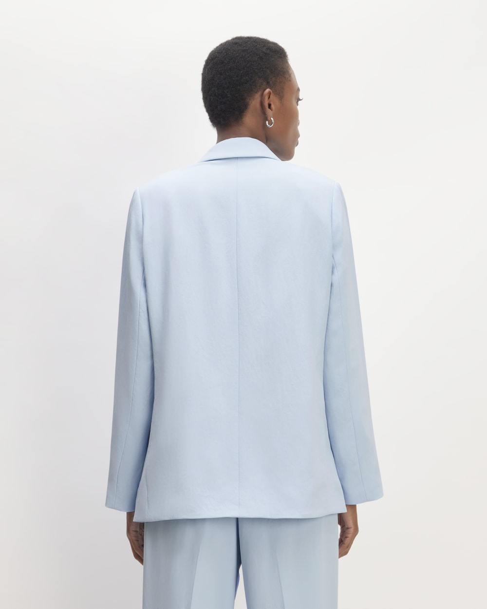 The Drapey Blazer | Chambray Blue - Image 6