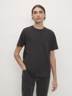The Organic Cotton Pocket Tee | Black
