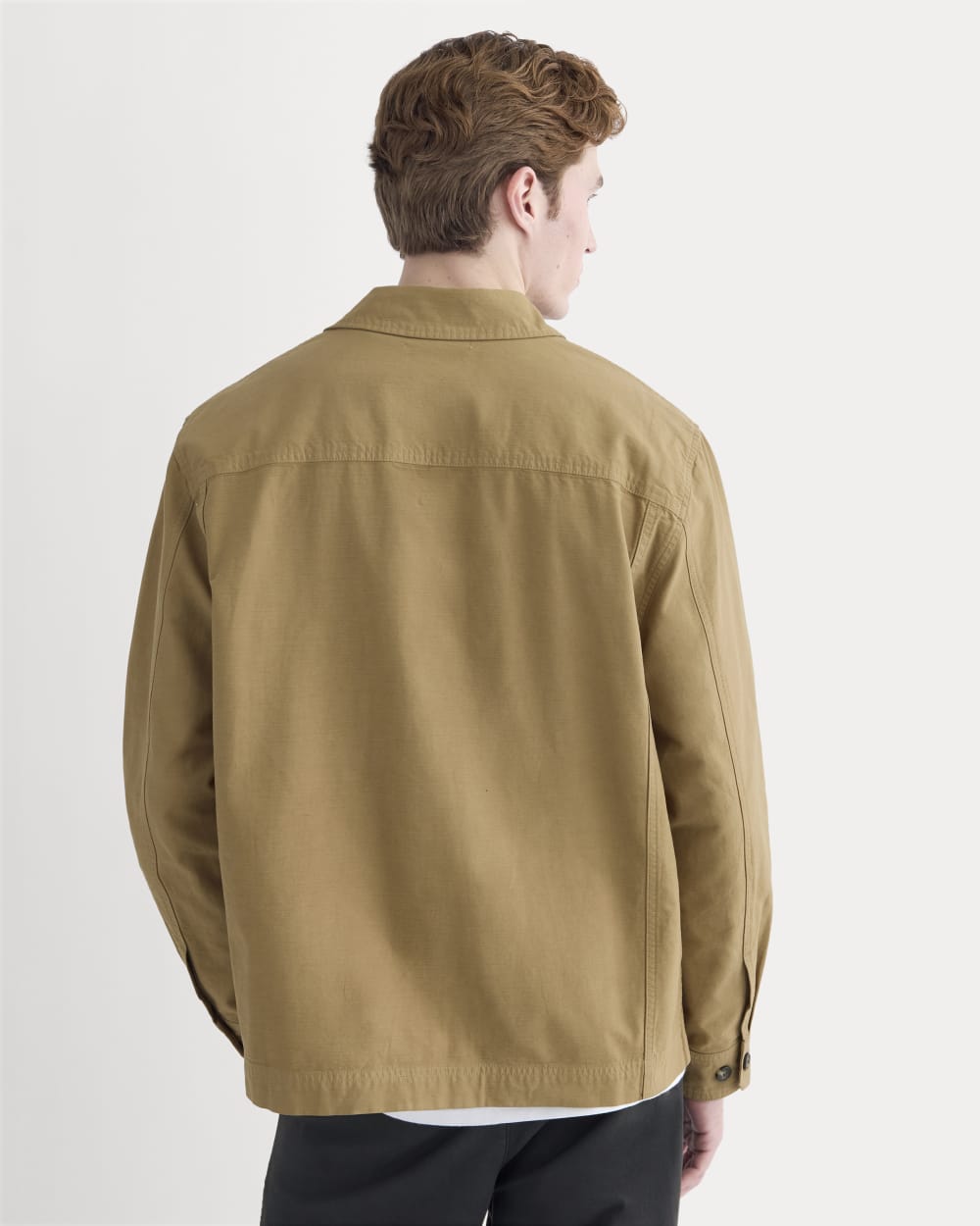 Utility Shirt Jacket | Aged Brass - Image 5