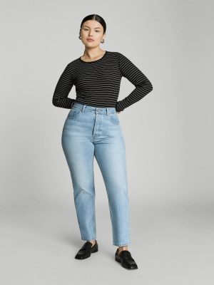 The '90s Cheeky Hourglass Jean | Vintage Sunbleached Blue | 26.5 Inseam