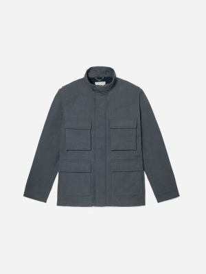 The Waxed Cotton Jacket | Slate