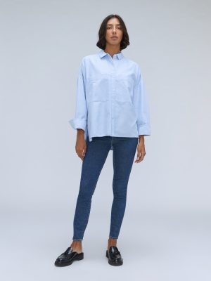 The Way-High® Skinny Jean | Mid Blue | 26 3/4 Inseam