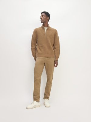 The Stretch Twill 5-Pocket Pant | Toasted Coconut