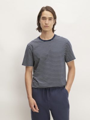 The Essential Organic Crew |  Navy / Bone