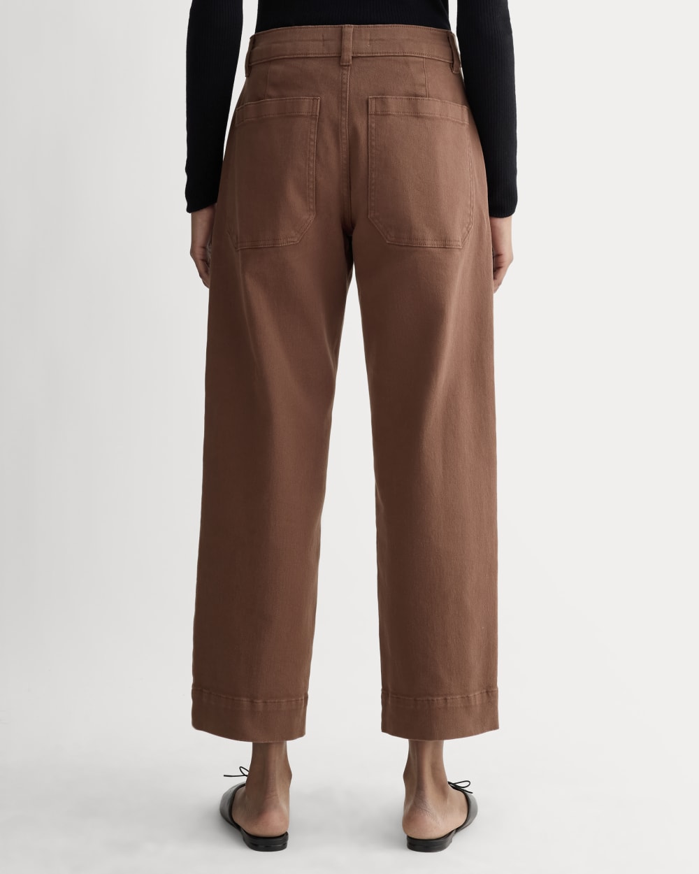 The Utility Straight-Leg Pant | Rosewood | 26.5 Inseam - Image 6