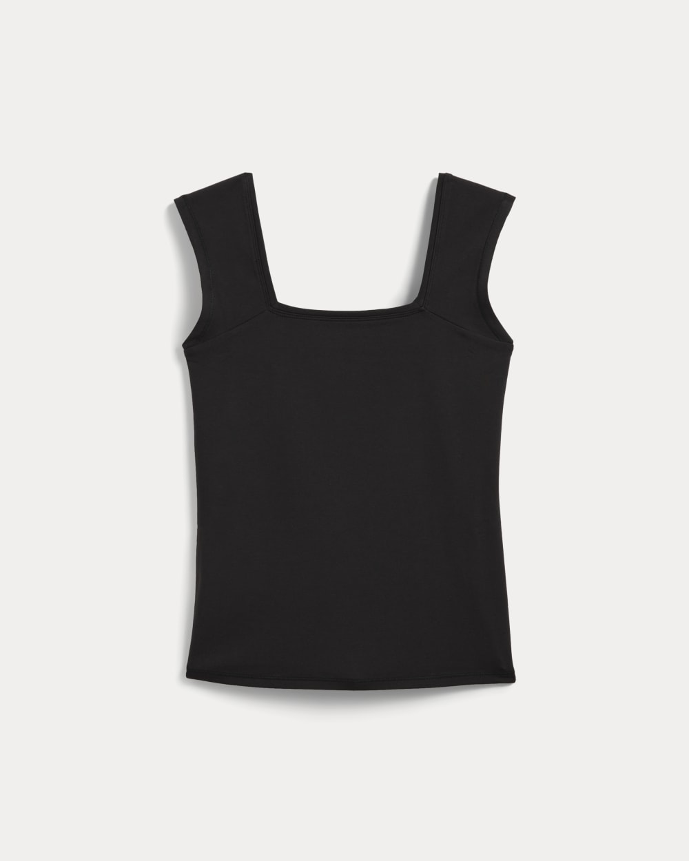 The Form Square-Neck Tank | Black - Image 2