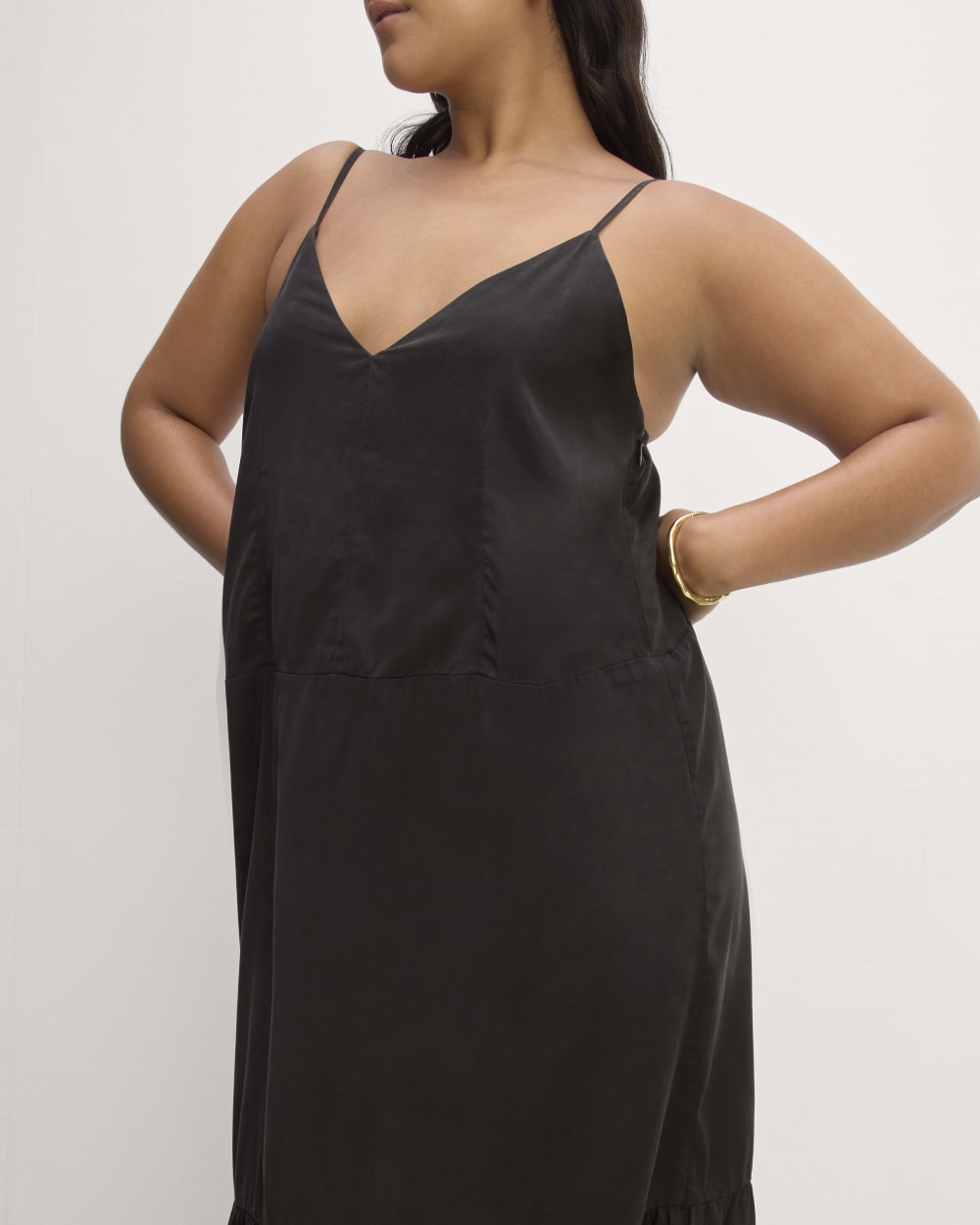 The Long Weekend Dress in Butterlite | Black - Image 3