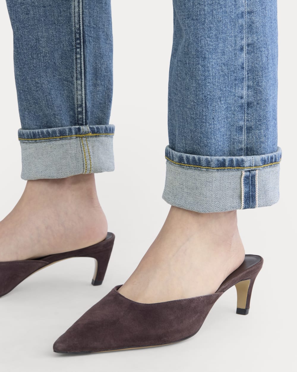 Selvedge Straight Jean | Mid Indigo Wash - Image 4