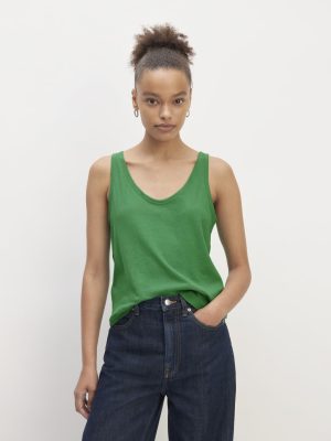 The Air Cami | Grass Green