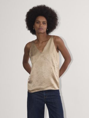 The Satin Tank | Champagne