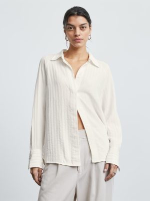 The City Stripe Shirt | Bone