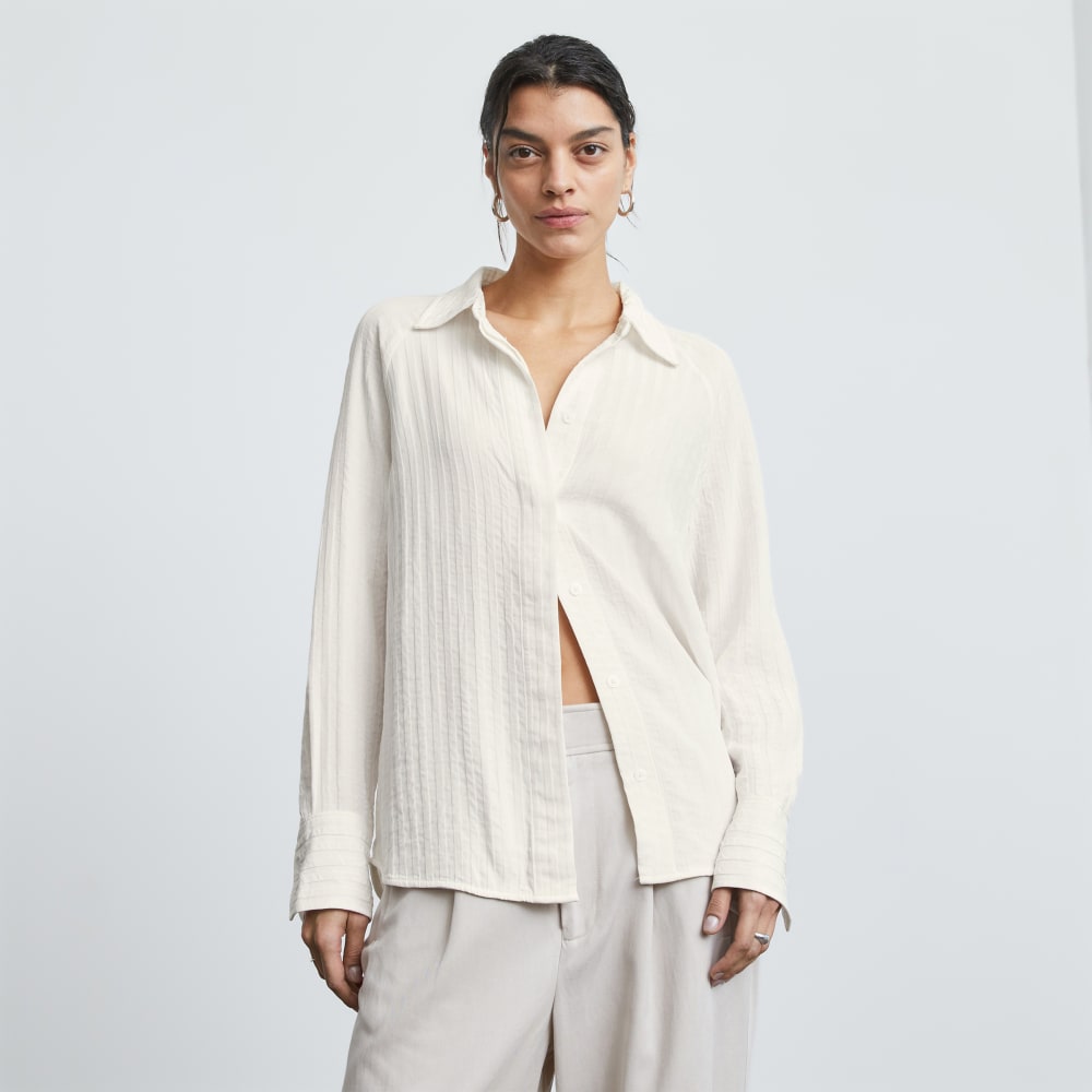 The City Stripe Shirt | Bone