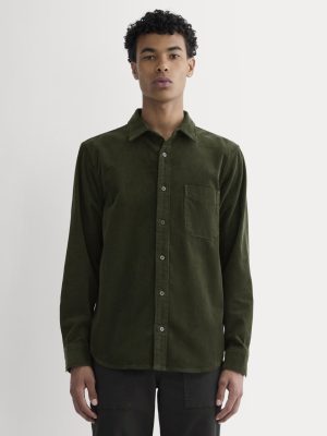 The Classic Shirt in Corduroy | Dark Forest