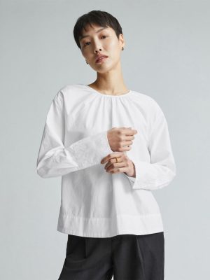 The Poplin Breeze Shirt | White