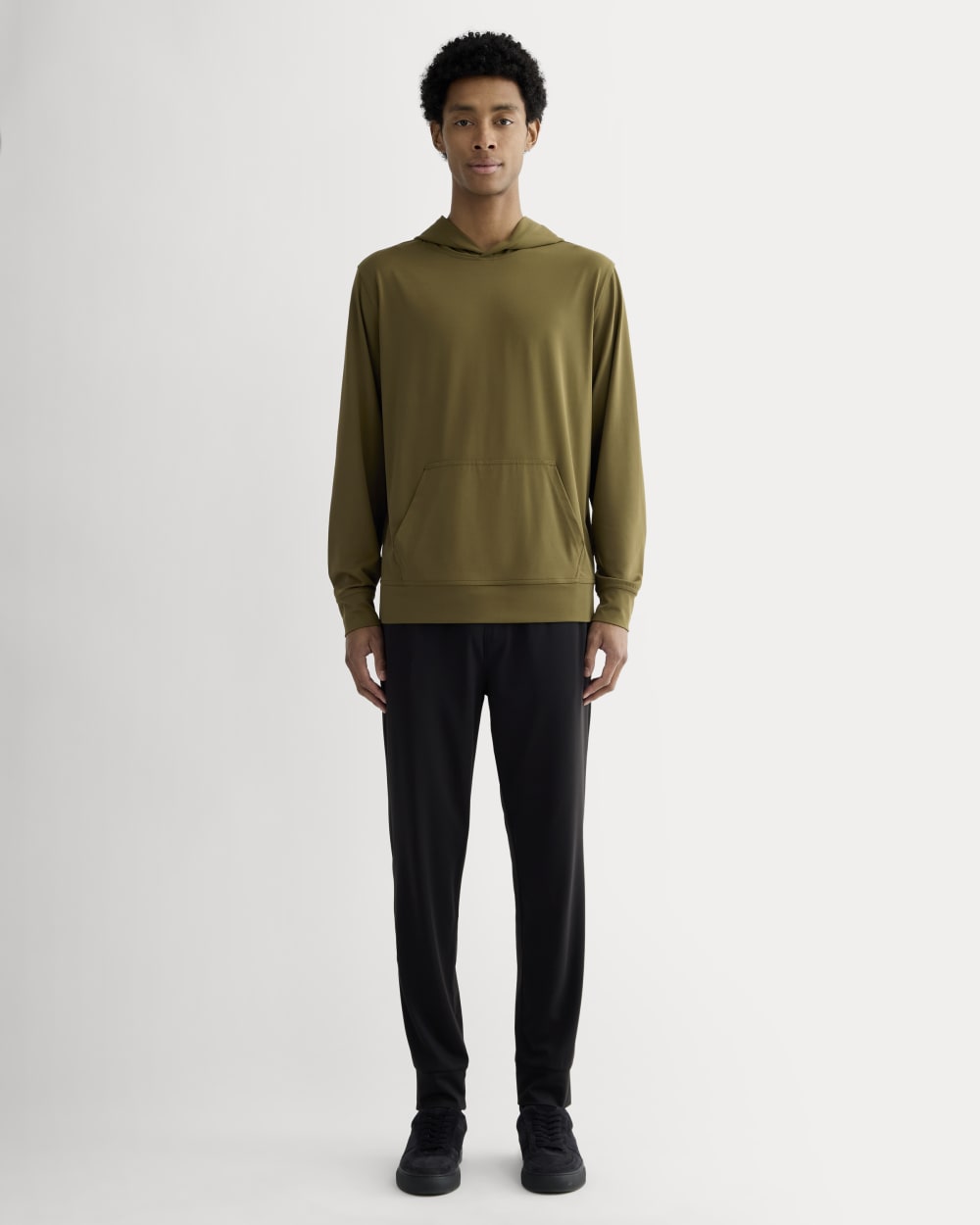 The Off-Duty Tech Hoodie | Olive - Image 3