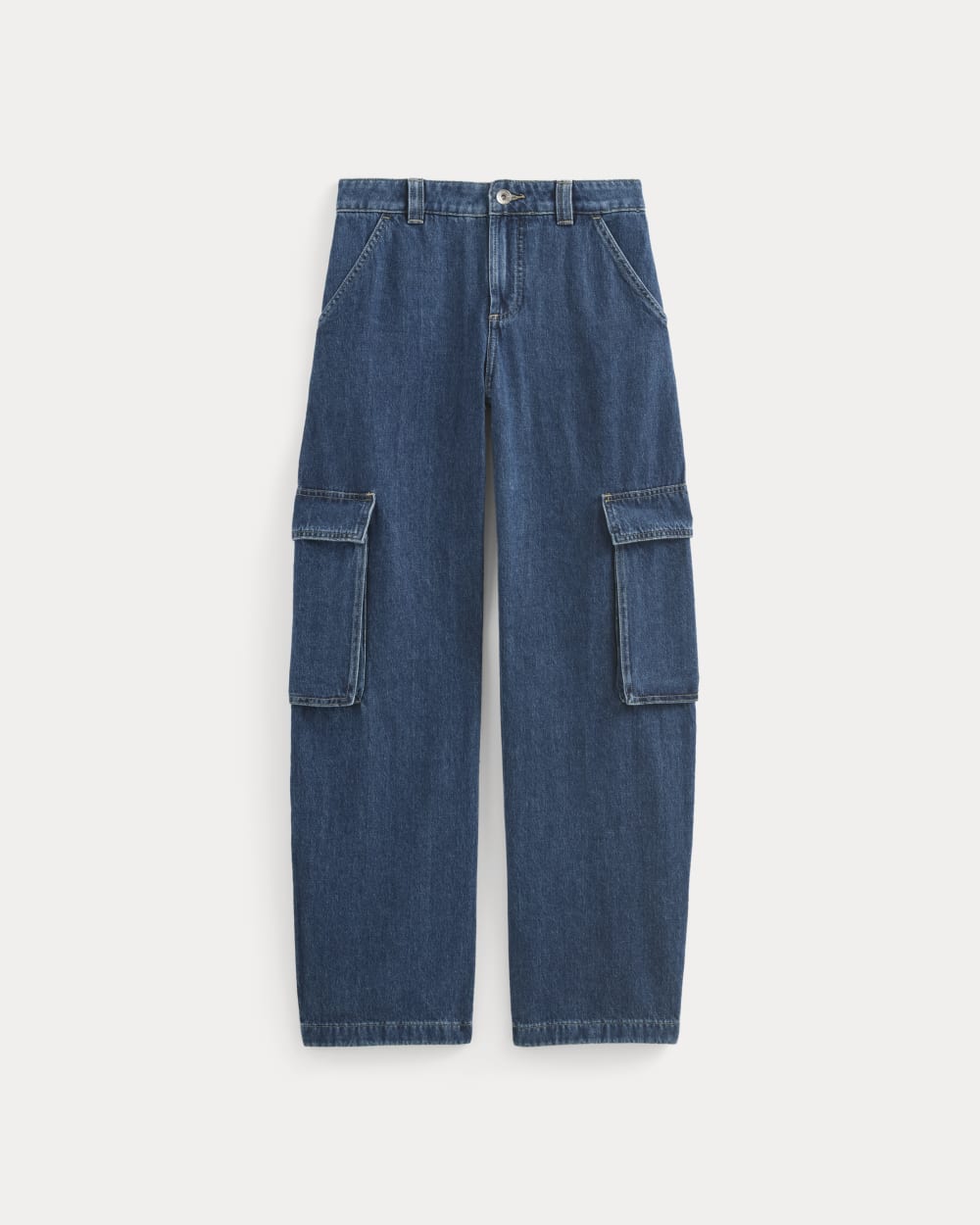 The Mid-Rise Cargo Jean | Tungsten Blue Stone - Image 2