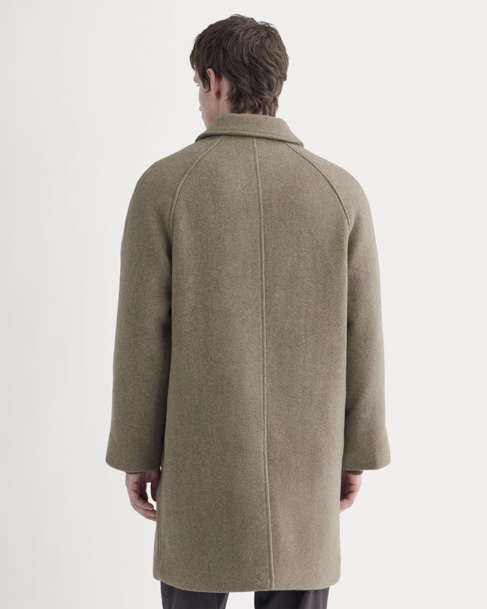ReWool Car Coat | Heather Taupe - Image 5