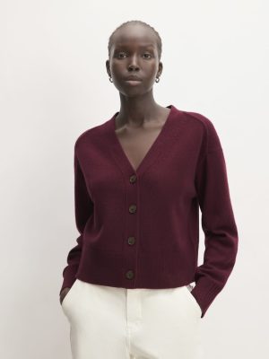 The Cashmere Cardigan | Brandy
