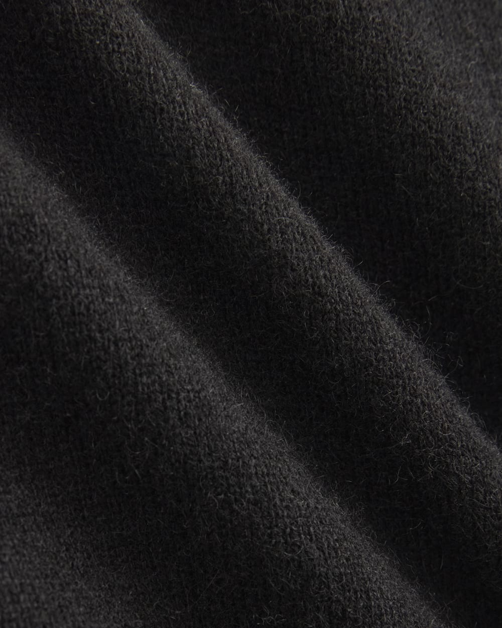 Cashmere Cropped Cardigan | Black - Image 6