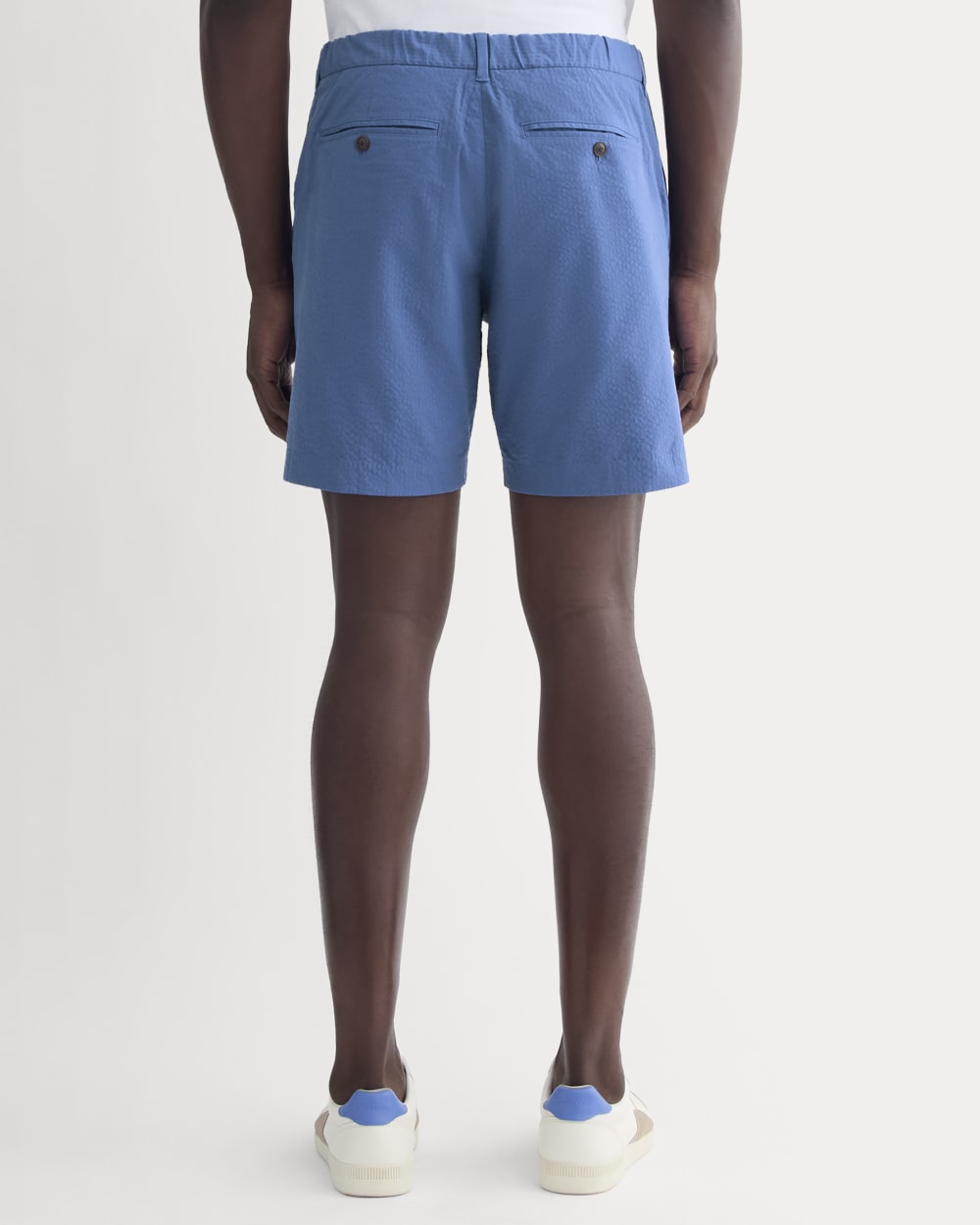 The Seersucker Short | Soft Cobalt - Image 5