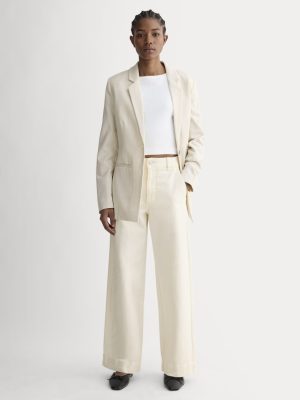 The Utility Wide-Leg Pant | Bone