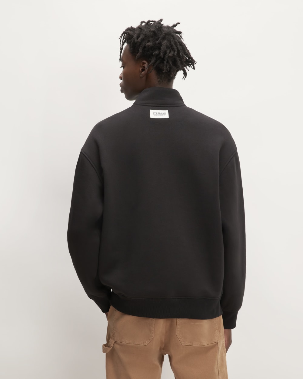 The ReTrack Fleece Half-Zip | Black - Image 6