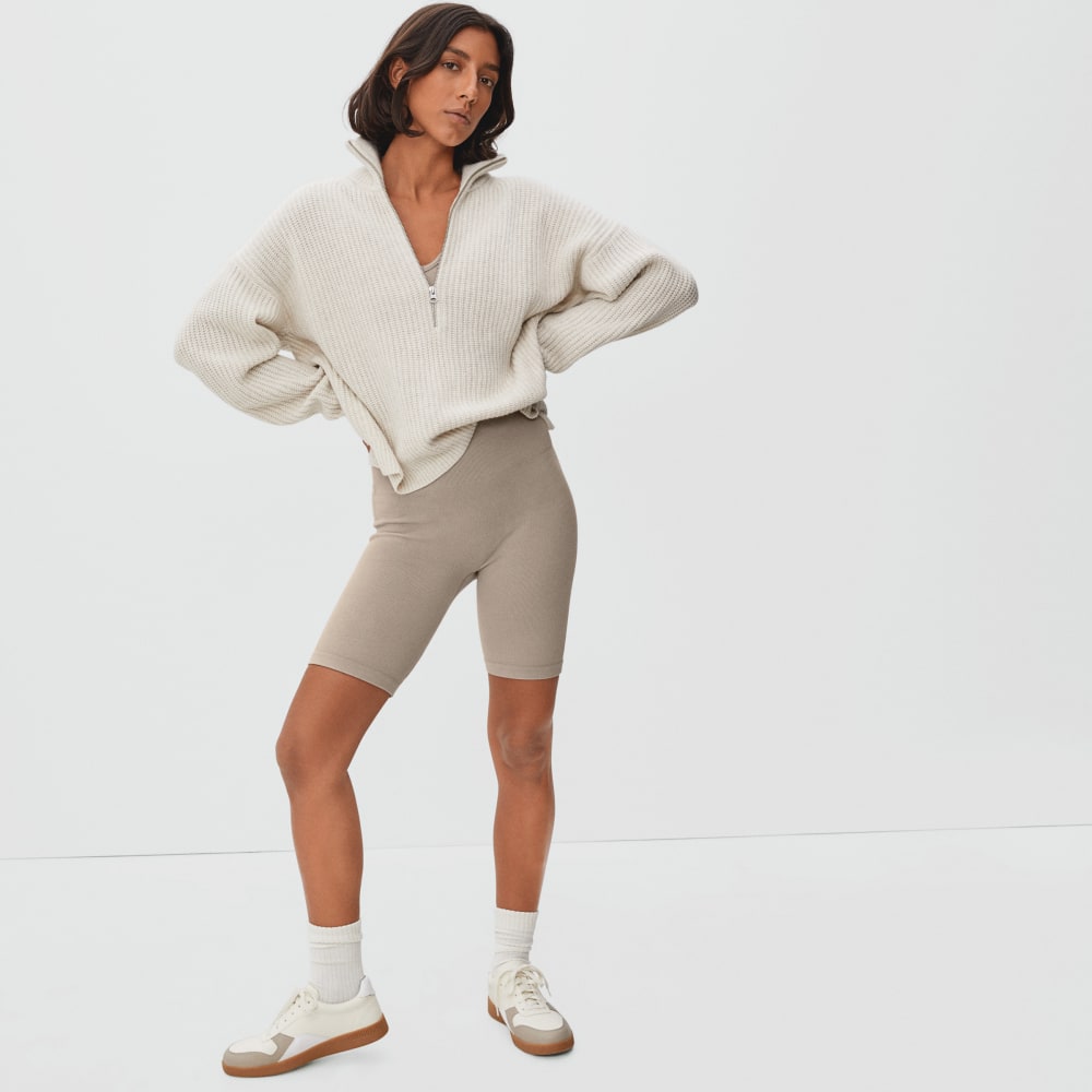 The Seamless Bike Short | Burnt Sugar - Image 5