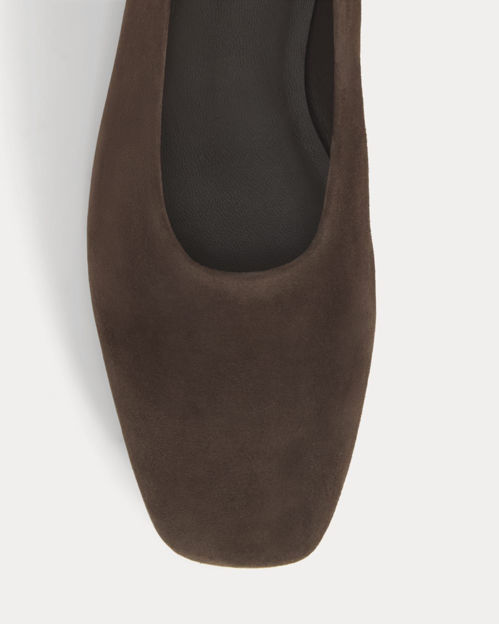 Gallery Square-Toe Flat | Deep Brown - Image 6