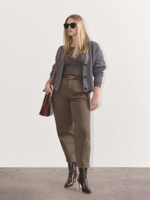 The Utility Barrel Pant | Cocoa | Regular