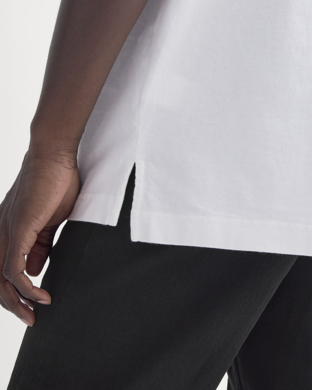 Oversized Classic Tee | White - Image 4