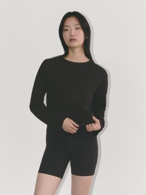 The Perform Crew Tee | Black