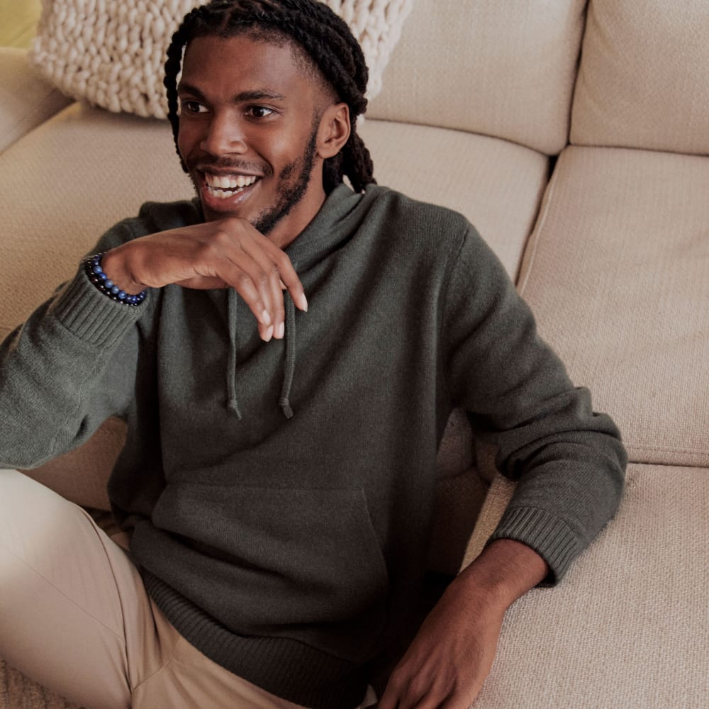 The Felted Merino Hoodie | Kambaba - Image 4