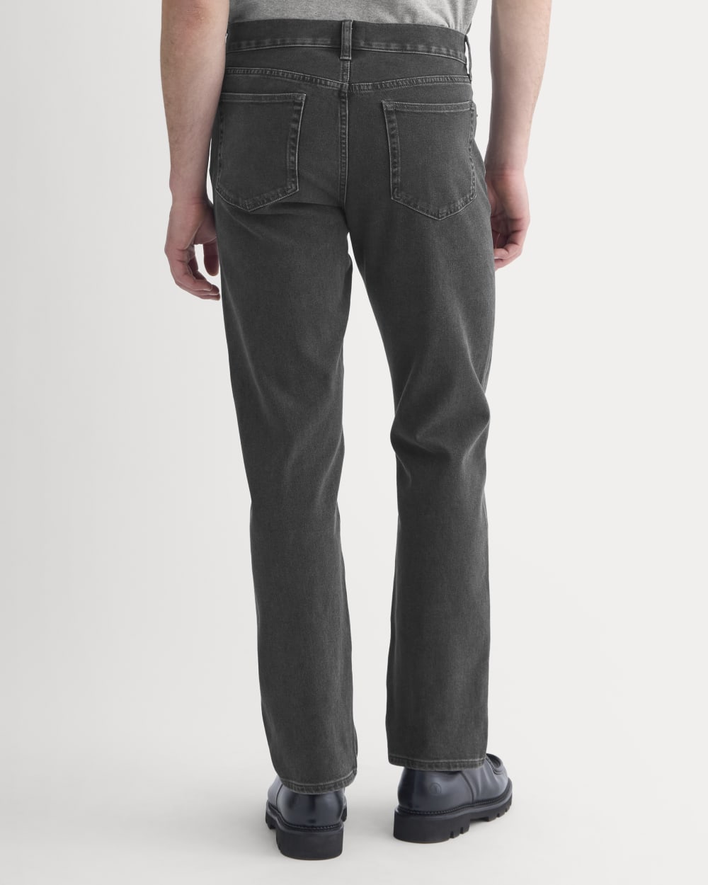Straight-Leg Stretch Jean | Washed Black - Image 5