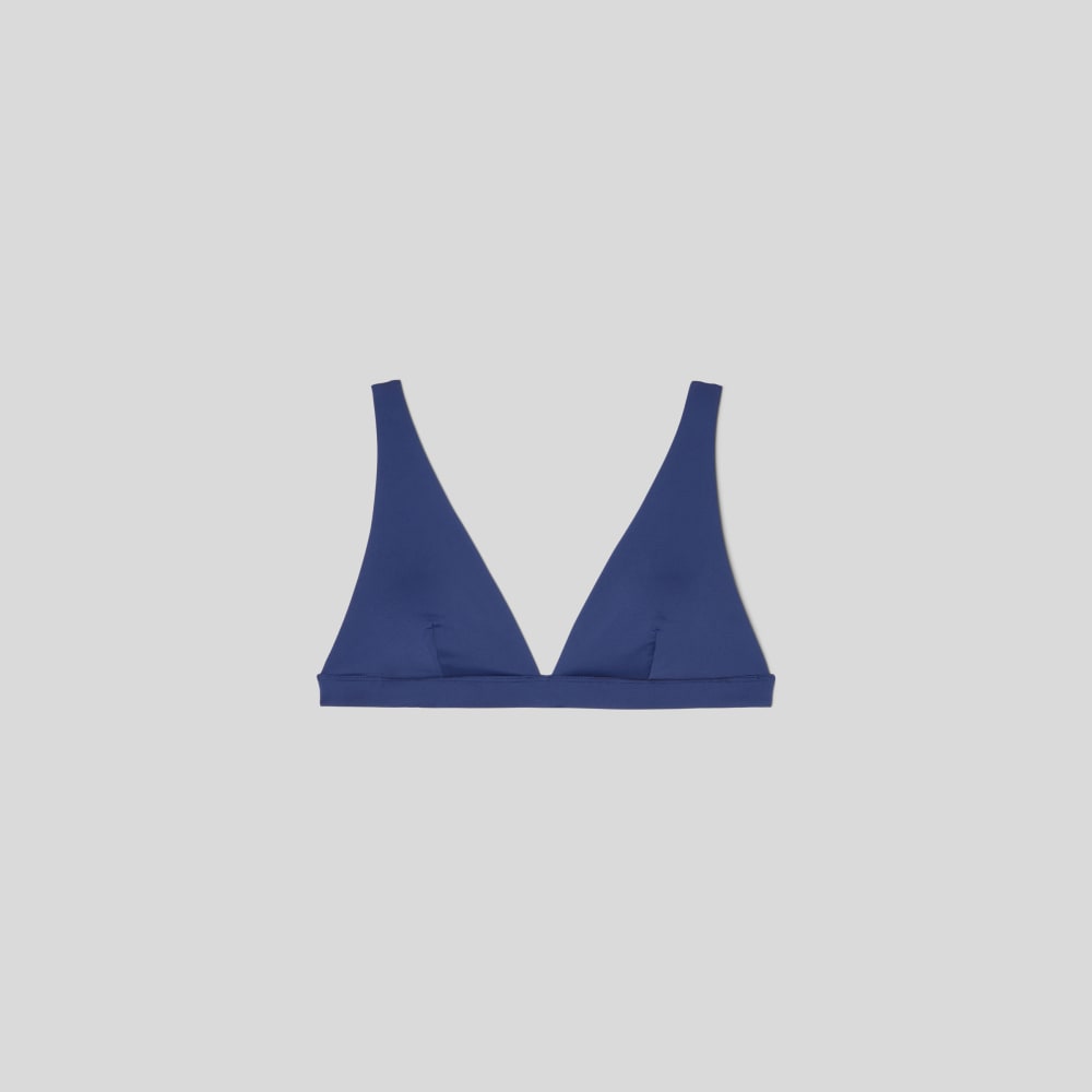 The ReNew Plunge Triangle Top | Navy - Image 2