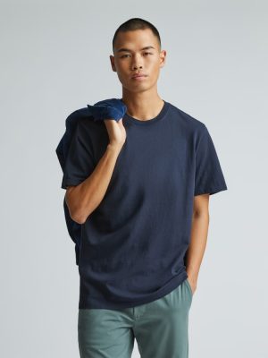 The Premium-Weight Crew | Uniform | Deep Navy