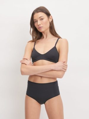 The Cotton High-Rise Hipster | Black