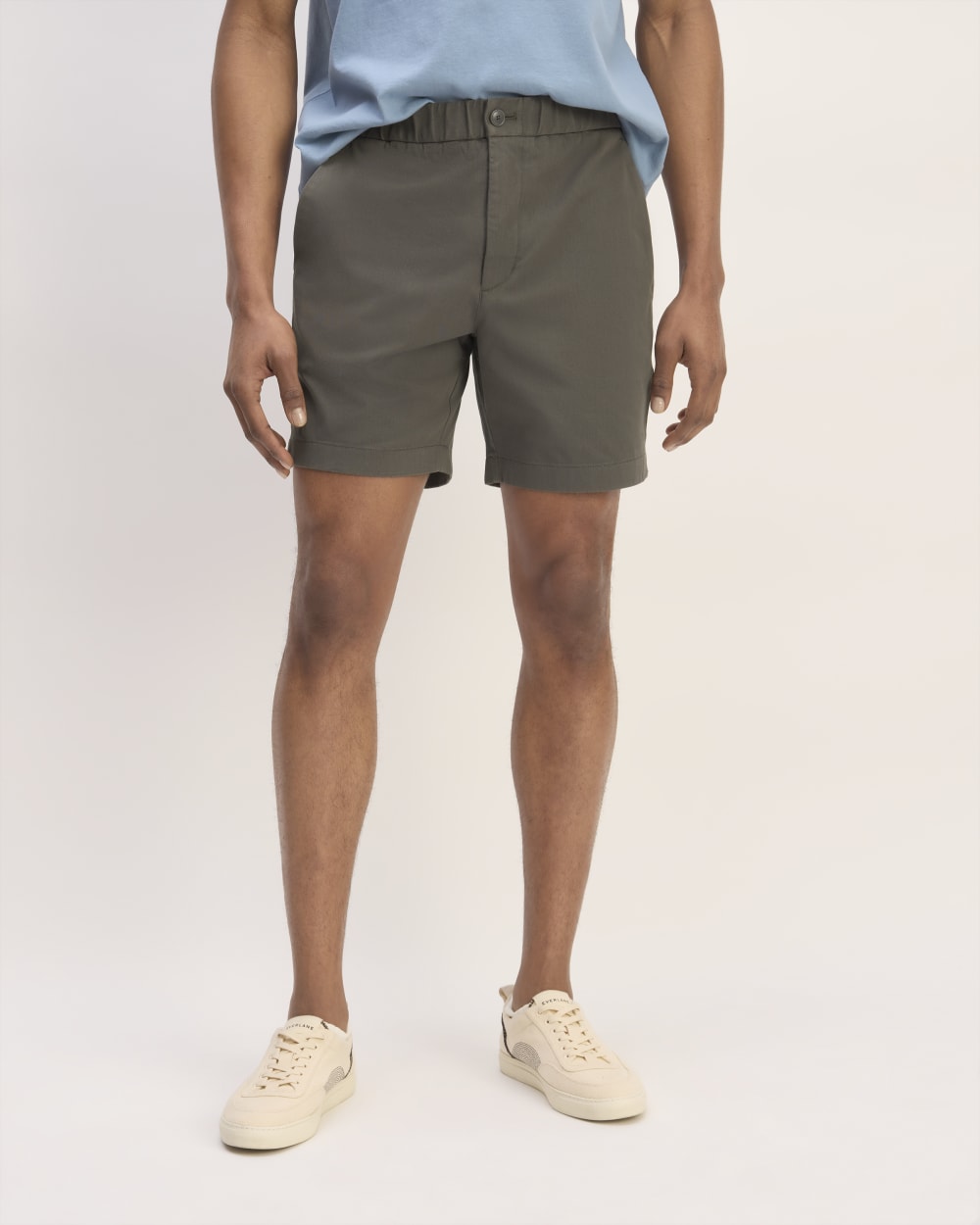 The Pull-On Performance Chino Short | Slate Grey