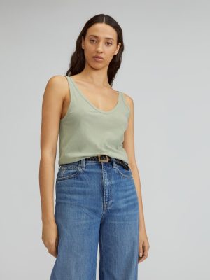 The Air Cami | Seagrass