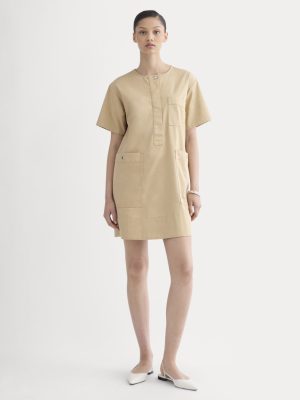 The Safari Mini Dress | Classic Khaki