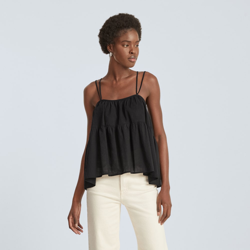 The Billow Cami | Black - Image 2