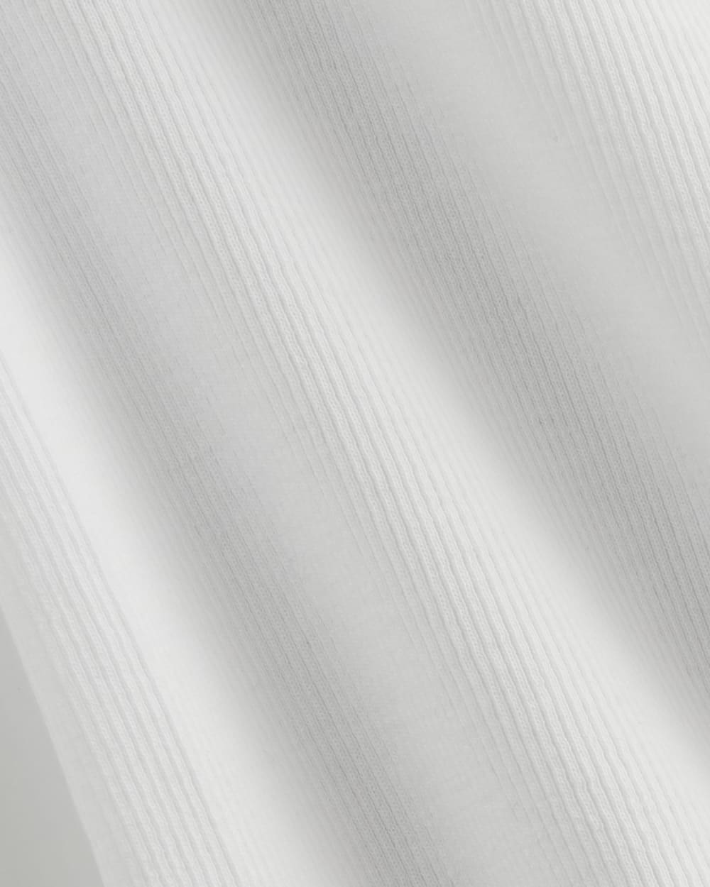 The Luxe Rib Scoop-Neck Tee | White - Image 6