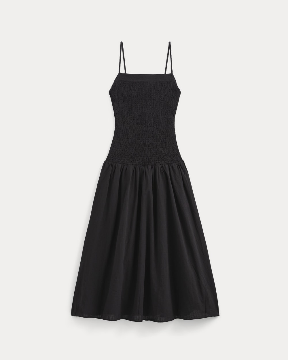 The Gauze Open-Back Dress | Black - Image 2
