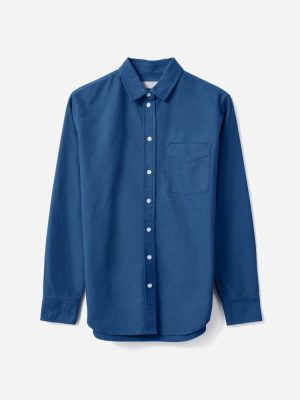 The Japanese Oxford Shirt | Deep Blue