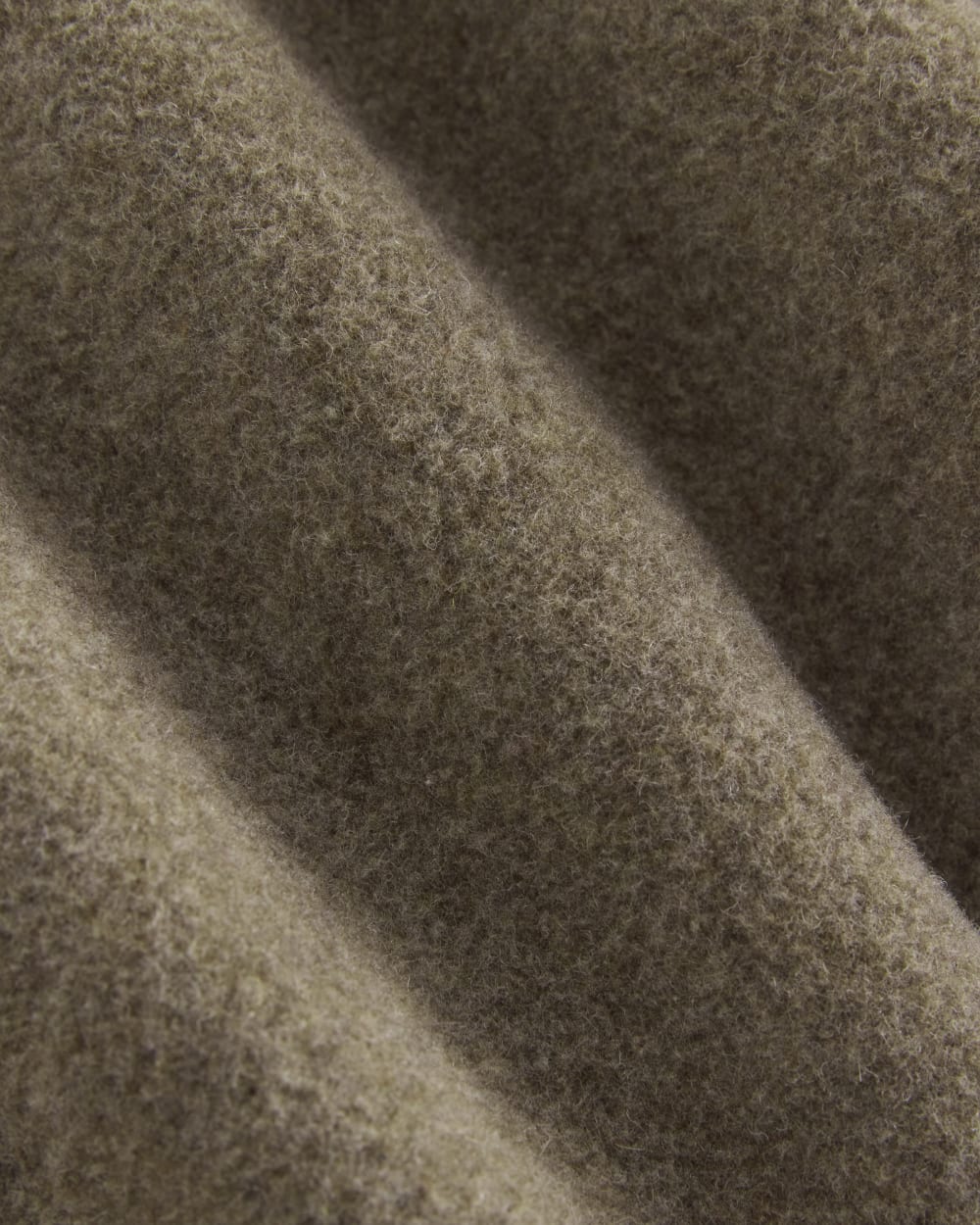 The Cocoon Coat in Wool | Heather Taupe - Image 6