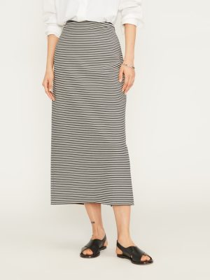 The Dream Maxi Skirt | Parchment / Black