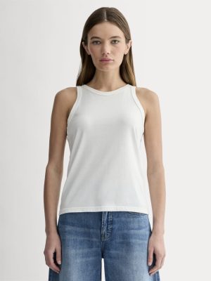 The Tank in Essential Cotton | White